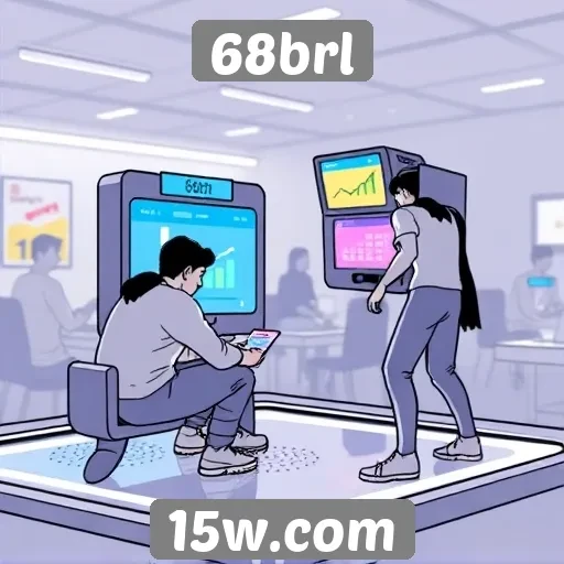Experiência do usuário na plataforma 68brl